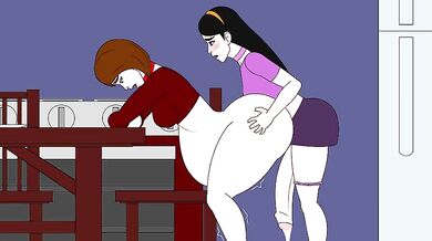 Tired Helen and Violet Parr Get It On