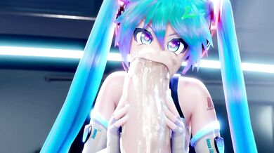 Hatsune Miku's Hot and Heavy Multi-Cum Clinic