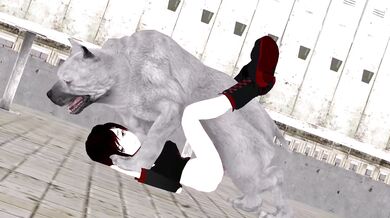 Rewritten as: "Ruby's Mabari Clippings - An Erotic Adventure in RWBY"