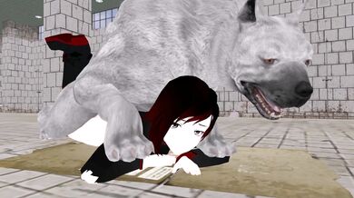 Rewritten as: "Ruby's Mabari Clippings - An Erotic Adventure in RWBY"