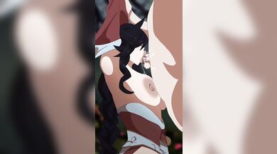 Ahri's Divine Aspect: Heavenly Fuck Session