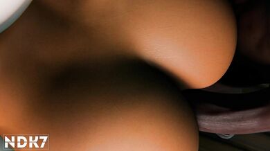 Naughty College Girl Gets Nailed in the Shower by a Secret Lover [HJ69]