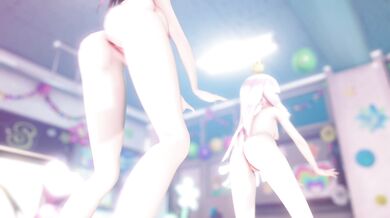 Sexy Suzuhara Sisters Lulu and Lize Get Helested in the Naughty Dance Hall!