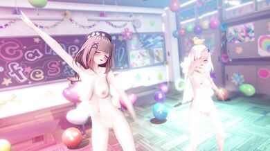 Sexy Suzuhara Sisters Lulu and Lize Get Helested in the Naughty Dance Hall!