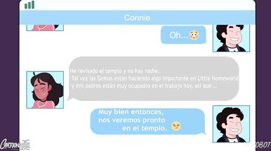 Título: Connie cumple años en la cama con un español