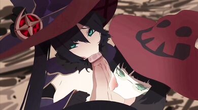 In the bedroom of Mona and Ino, Angel arrives to seduce her new boss and lover with her charms.