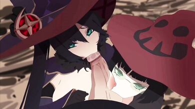 In the bedroom of Mona and Ino, Angel arrives to seduce her new boss and lover with her charms.