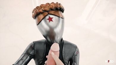 Ballerina Bot's Facial Adventure in 3D [MFF]