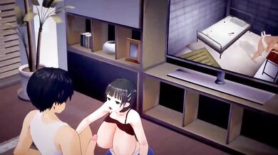 Sword Art Online: IRL Virtual Reality Hentai with Netori and Sword Fighting