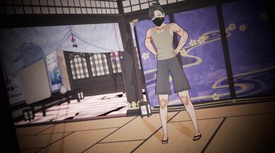 【24MMD】24-3-31 Yae miko: A XXX video featuring a Japanese schoolgirl masturbating while dressed as a shrine maiden.
