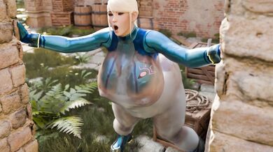 The Sexy Bounty Hunter - Samus' Condom Suit