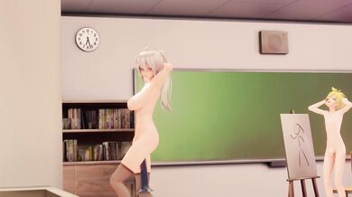 'Hentai Schoolgirl Sexual Awakening - Lian's Naughty Desires'