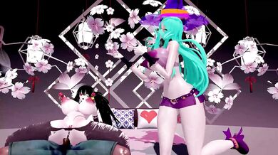 Natsumi Kyouno's Sexy Dance in Date a Live: A Hentai Rabbit Hole of Blue-Haired Pleasure