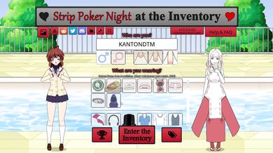 Juri's Naughty Strip Poker Fiesta: Inventory Street Fight