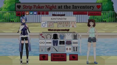 Juri's Naked Adventure in Inventory Street Fighter