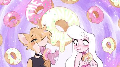 'Wet and Hungry for Donuts: The Cum-Guzzling Adventures of Mia'