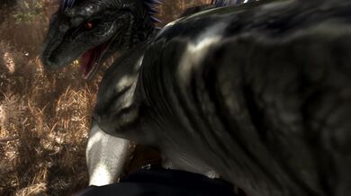 Jurassic Jerk-off: A Raptor's Raw Ride