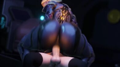 Big Daddy's Stiff Dick Ride with Skinny Little Thing