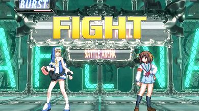 'The Twin-tailed Fox Demon vs The Super High School Level Saiyan: Bridget vs Haruhi Suzumiya'