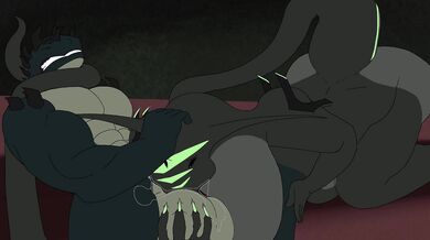 Snake Sucks Deep on a Dick
