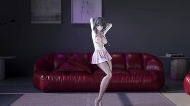 Making Love to a Giant White Penis - Hentai Style!