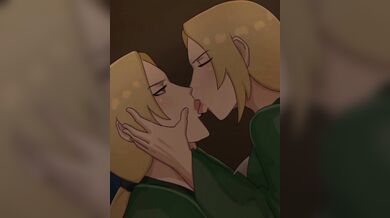Tsunade's Solo Lesbian Make-Out Session