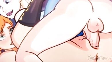 Little Elsa and her Futa Friend