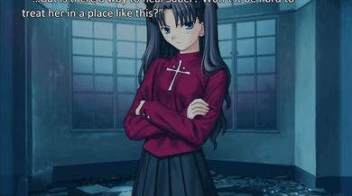 Fate Stay Night Realta Nua Arturia and Rin Lesbian Sex Scene (English Uncensored)