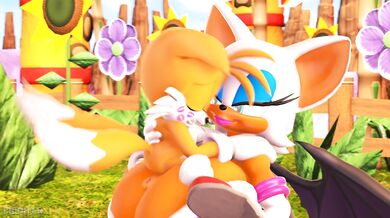 Rouge's Boob Ride with Tails