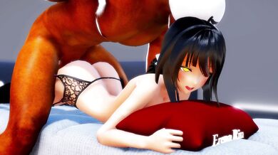 Amazon Warrioress Erena Rides Her Giant Beast to Ultimate Pleasure