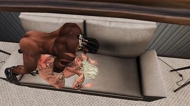 Black Man's Big Cock Destroys Kayla's Tight White Ass