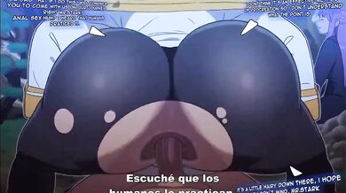 Freezing Anal Submission in Spanish