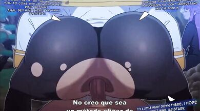 Freezing Anal Submission in Spanish