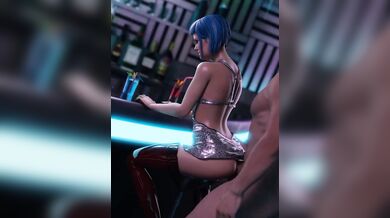 Busty Evelyn Parker Takes On Multiple Dicks At The Bar In 'highgrounddude's' Hardcore Fuck Fest