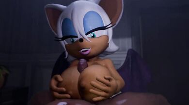 Titfucking Rouge's Tits