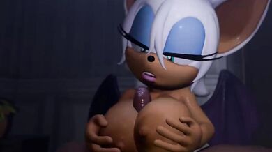 Titfucking Rouge's Tits