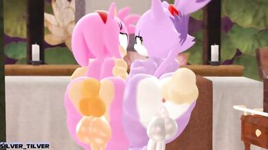 MagicalMysticVA & Hoshinomeririri Voice Act Two Futas Gettin' Pounced by Leviantan581re