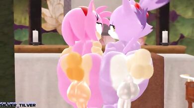 MagicalMysticVA & Hoshinomeririri Voice Act Two Futas Gettin' Pounced by Leviantan581re