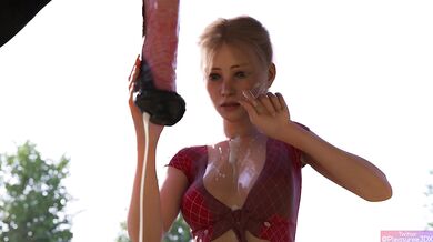 Tentacle Bitch Emily Gets DP'd in the Ass by Her Stepbrother and His Friend in Episode 10 of Emily's Diary