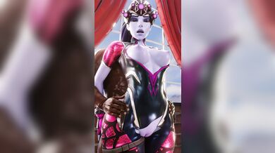 Widowmaker's Black Cock Breaks the Virgin