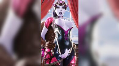 Widowmaker's Black Cock Breaks the Virgin