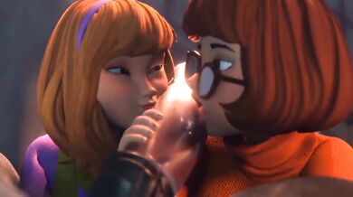 Scoobie Doo Chicas se llenan y bajan de energía por monstruos