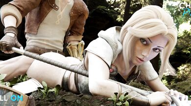 Ezreal's Anal Invasion on Lux