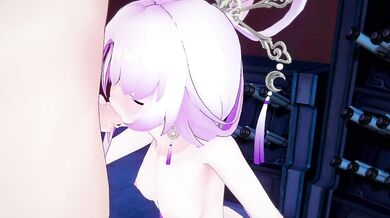 'Fu-chan's Eager Blowjob for Chris Flandre'