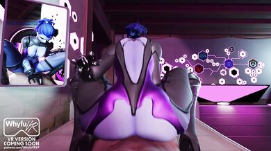Widowmaker Returns to Fulfill Your Ultimate Reverse Cowgirl Fantasy in Virtual Reality [WhyfuVR]