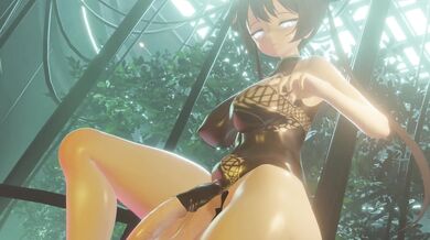 Erotic Adventures of Kisaki and Toki at the Cum Bar