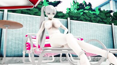 The Horny Ants Go Crazy Over Yang's Juicy Fruits at the Poolside in 4K!