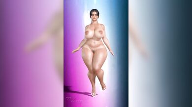 Suntanned Akemi Takes a Stroll in 'Fun Walk'