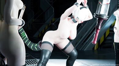 Frosty's Archaeological Adventures: Exploring Two Legendary Artifacts with YoRHa