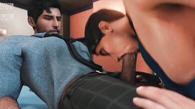 Cocks Rough and Ready for Sensual Gay Massage